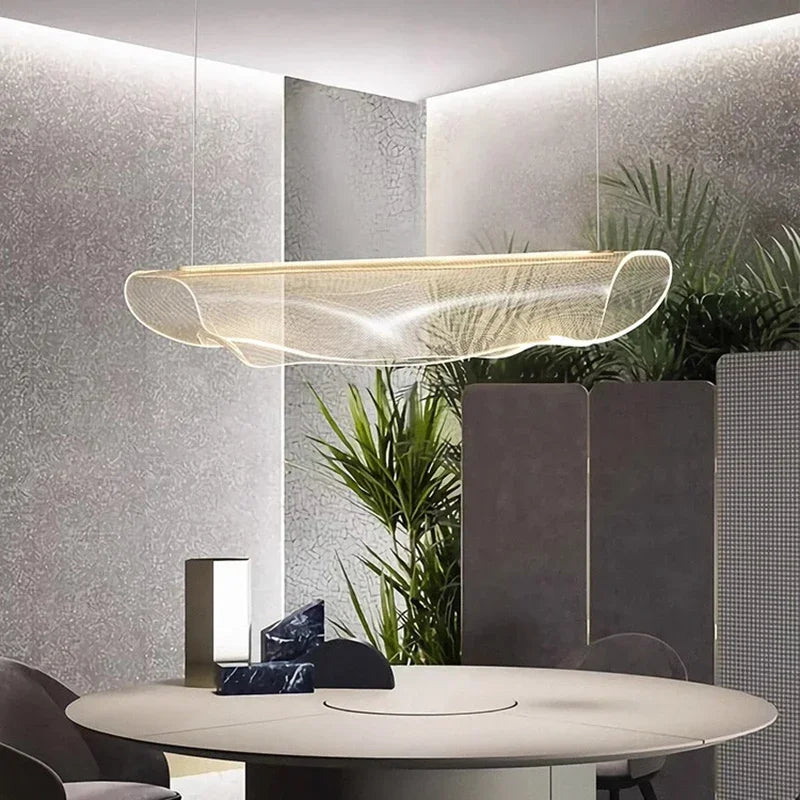 DecorBites™ LED Pendant Light: Modern Home Decor Chandeliers for Living and Dining Room Lighting