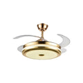 DecorBites™ 42" Smart LED Ceiling Fan Light with Retractable Blades and Remote Control