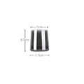 DecorBites™ Gray Glass Water Pitcher Cold Hot Kettle Juice Jug 1900ml