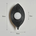 DecorBites™ Leaf Resin LED Wall Sconces for Bedroom Living Room Corridor, Indoor Decor Lighting