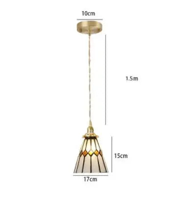 DecorBites™ Blue Glass Pendant Lights for Bedroom Dinning Living Room