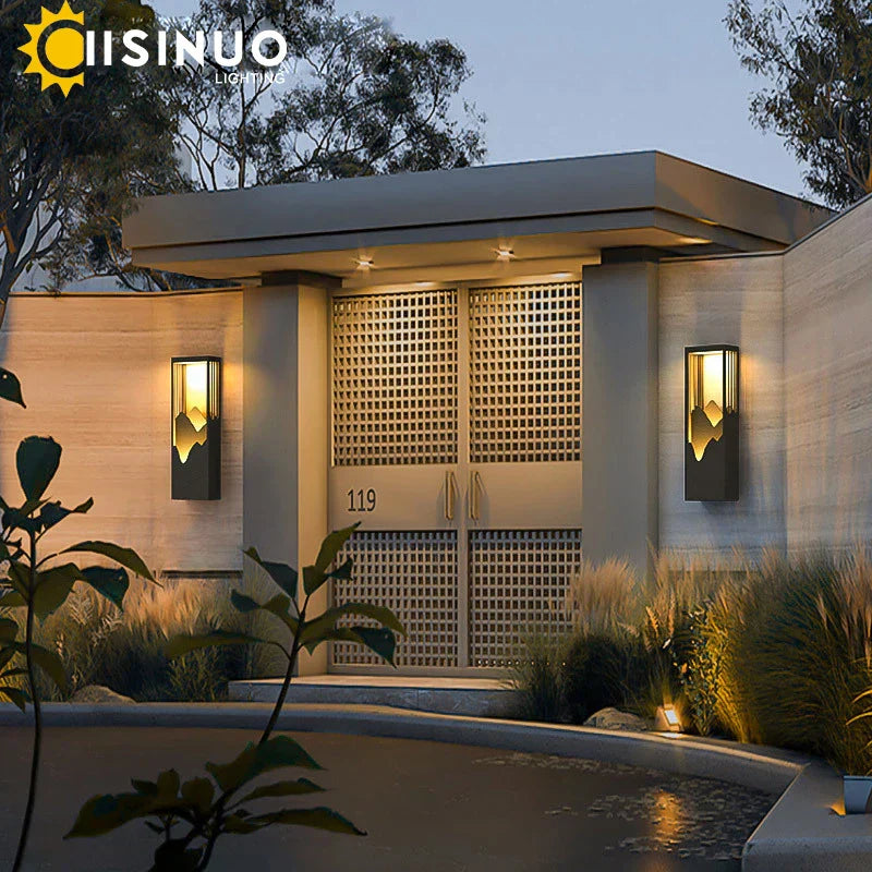 DecorBites™ LED Outdoor Wall Lamp for Garden Courtyard Street Lighting