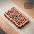 DecorBites™ Bamboo Tea Tray Dual Purpose Kung Fu Tea Set Water Storage Tea Board