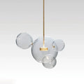 DecorBites™ LED Glass Ball Chandelier Pendant Lights for Living & Dining Room