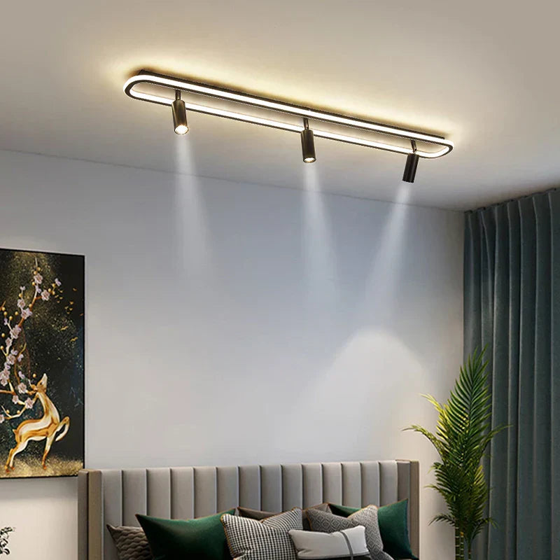 DecorBites™ LED Modern Chandelier for Living Room Bedroom Indoor Lighting