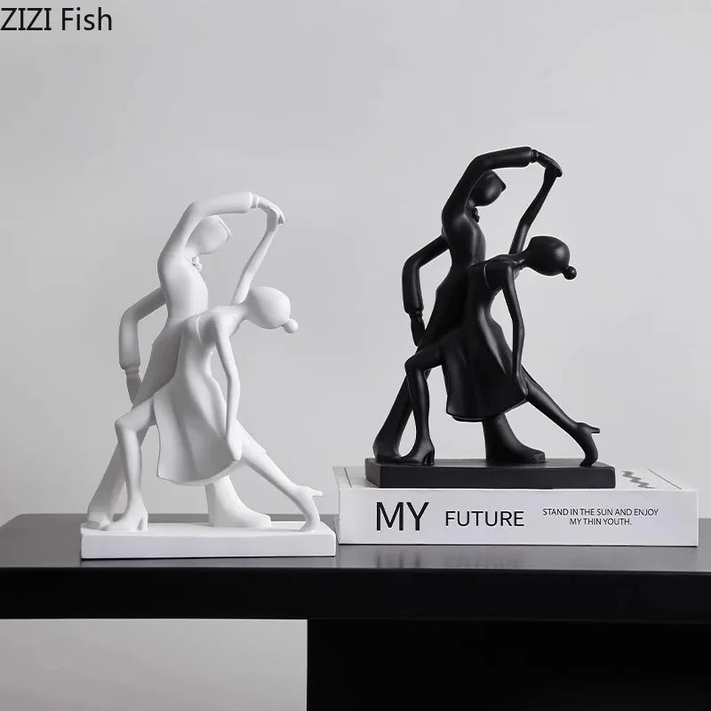 Abstract Figures Sculpture Modern Minimalism Decor Room Crafts DecorBites™ Aesthetics