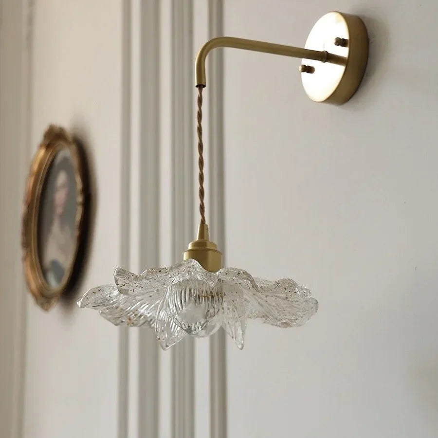 DecorBites™ Copper Adjustable LED Wall Light with Pull Chain Switch