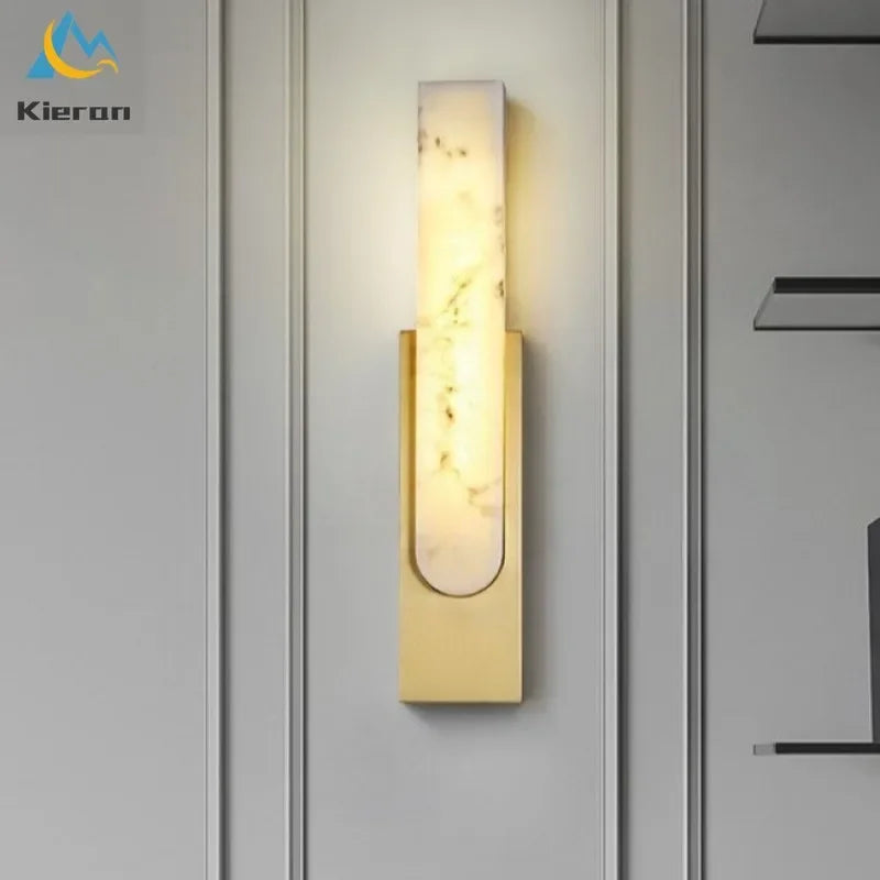 DecorBites™ Cloud Stone LED Wall Light for Home Decor & Bedside Lighting