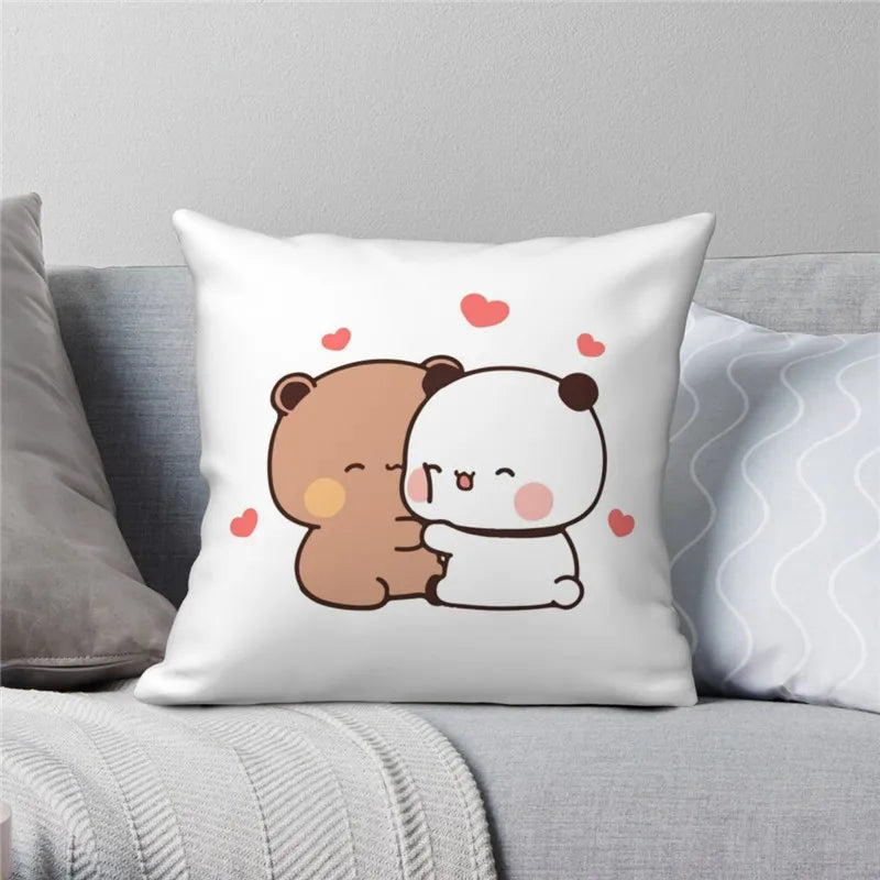 DecorBites™ Cartoon Animal Printed Pillowcase - Cute & Cozy Sofa Cushion Cover