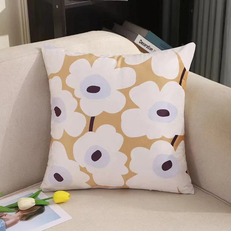 DecorBites™ Fluffy Velvet Pillow Case Cushion Cover - Soft & Modern Room Decor