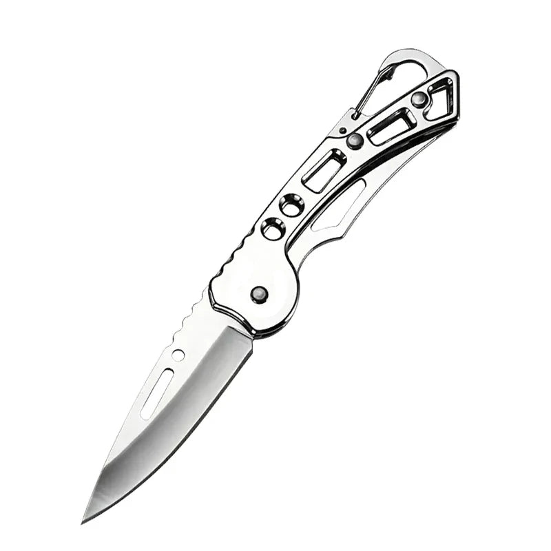 Folding Fruit Knife Stainless Steel Meat Cleaver Kitchen Knife with Non-slip Handle for Kitchen Accessories Pocket Knife