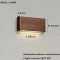 DecorBites™ Black Walnut Wooden Ceiling Chandelier LED Pendant Lamp for Modern Home Decor
