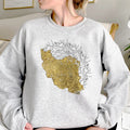 Iran hoodies women gothic 2023 Korean style aesthetic sweatshirts women vintage Pullover
