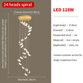 DecorBites™ Butterfly LED Chandelier for Villa Duplex Living Room Decoration
