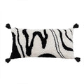 DecorBites™ Boho Big Eye Tufted Cushion Covers with Tassels for Bedroom Living Room