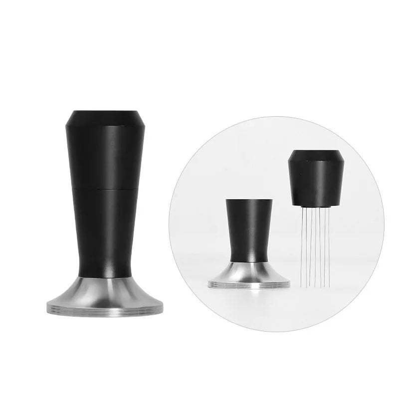 DecorBites™ Coffee Distributor & Tamper Set with Magnetic Stirrer and WDT Tool