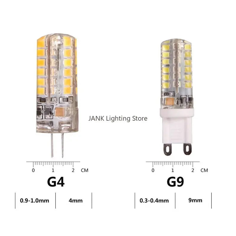 DecorBites™ LED G4 G9 E14 85-265V Bulbs for Crystal Chandeliers Dining Room Floor Light