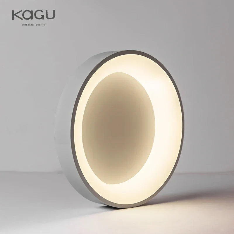 DecorBites™ LED Ceiling Lights: White Grey Modern Design, Dimmable for Living Room Bedroom Dining