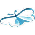DecorBites™ Butterfly Ceiling Light: Modern LED Fixture for Living Room, Bedroom, Study, Nursery