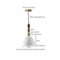 DecorBites™ Ceramic LED Hanging Pendant Light - Modern Nordic Design for Home Decor
