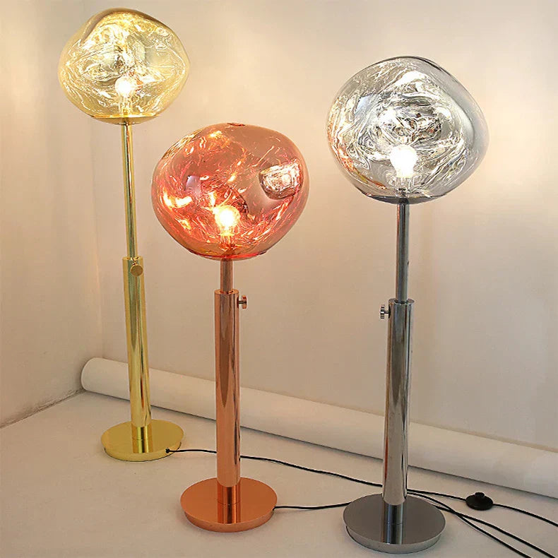 DecorBites™ LED Lava Floor Lamp Nordic Minimalist Indoor Lighting Room Bedroom Standing Light