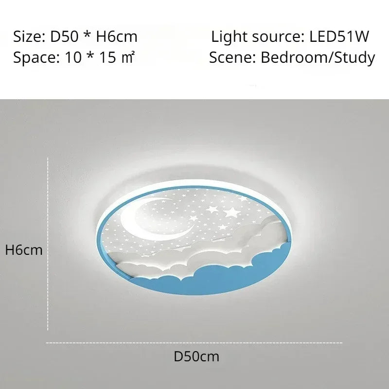 DecorBites™ Children's LED Ceiling Lamp for Nursery Bedroom Lighting