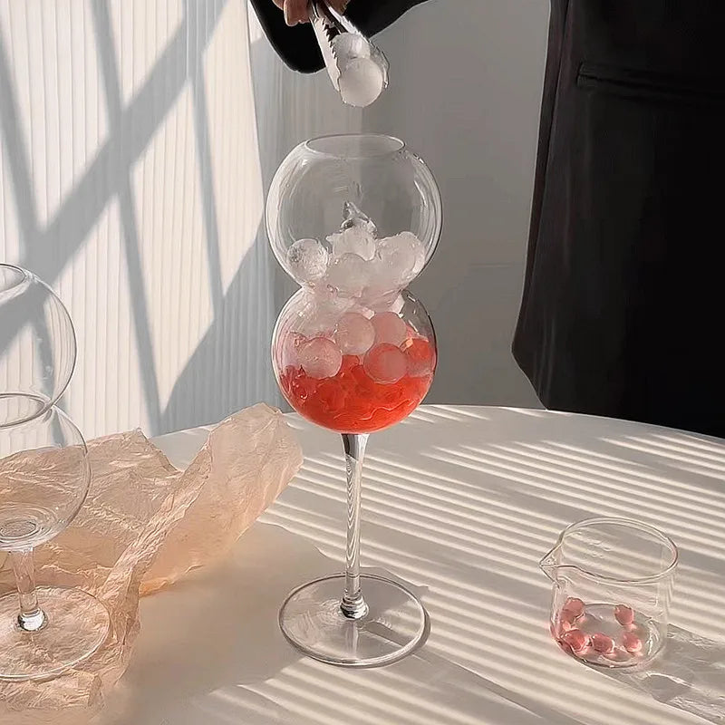 DecorBites™ Bubble Ball Glasses Drinkware for Bar and Restaurant
