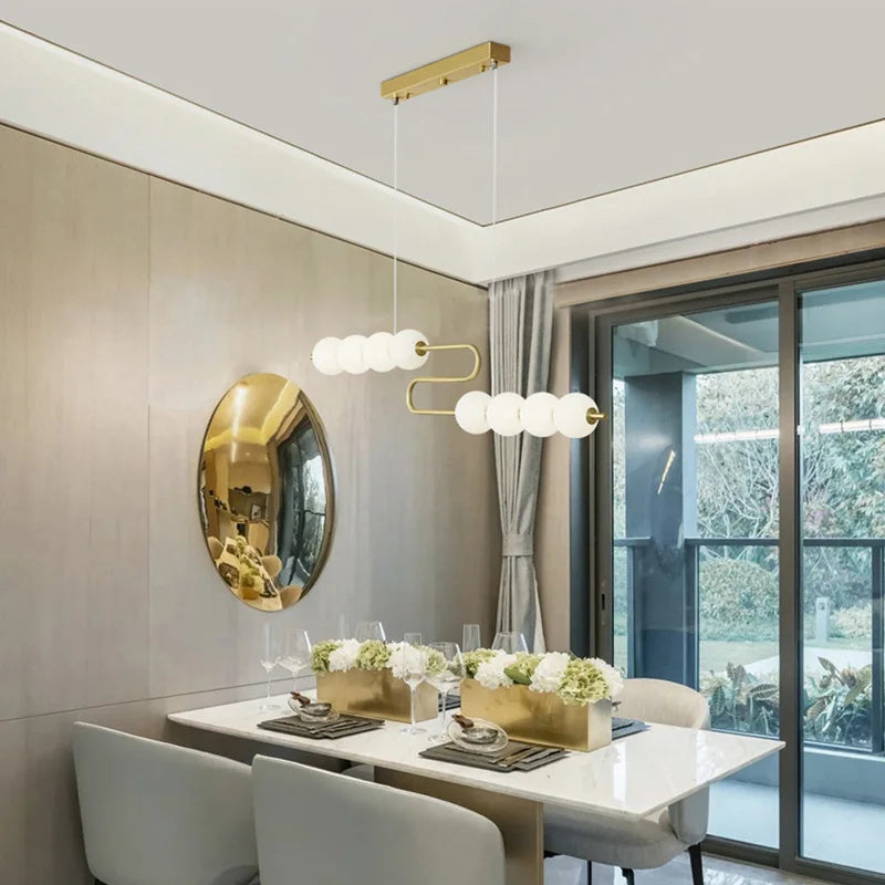 DecorBites™ LED Chandelier Necklace Lighting for Dinning Room