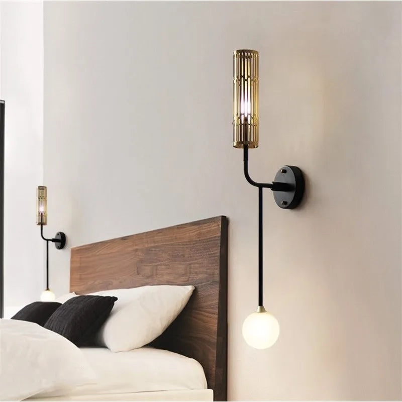 DecorBites™ LED Nordic Wall Sconce - Luxury Living Room Bedroom Decor Balcony Light