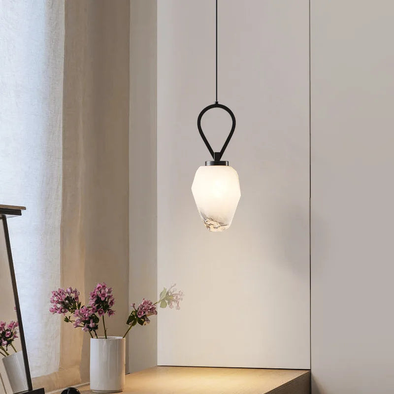 DecorBites™ Adjustable Brass Chandelier with G9 Bulb in Black Gold Copper for Kitchen & Restaurant
