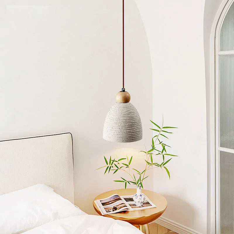 DecorBites™ Concrete Cement Pendant Lights LED E27 Industrial Art Decor Zen Décor