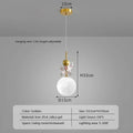 DecorBites™ Astronaut Moon LED Pendant Light for Children's Room and Study