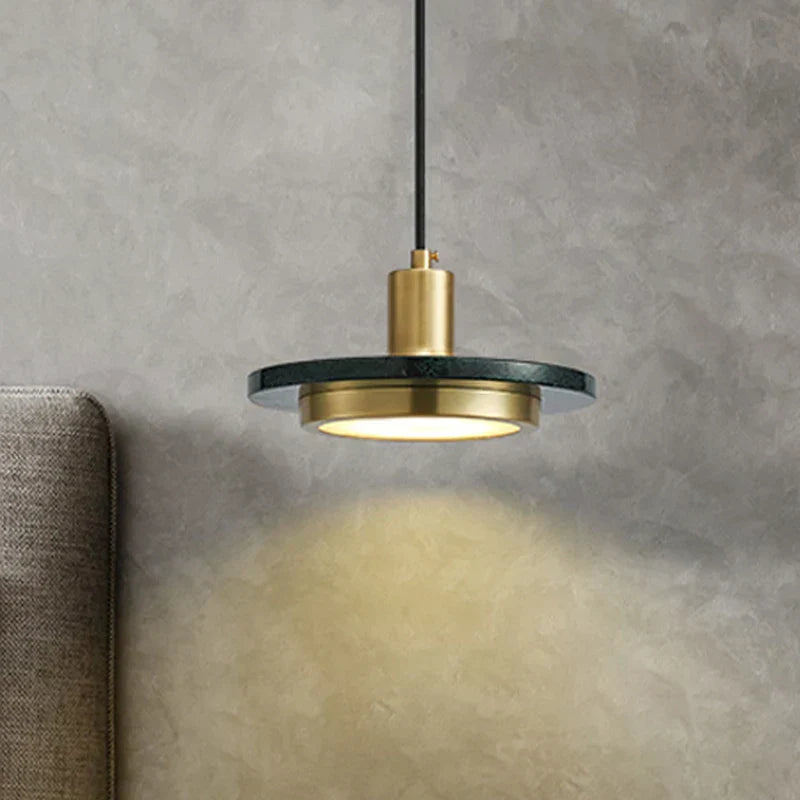 DecorBites™ LED Marble Pendant Lights: Luxury Home Decor Chandelier for Dining Table and Bedroom