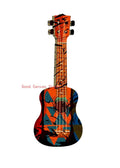 Abstract Electric Guitar Canvas Print - Music Wall Art by DecorBites™