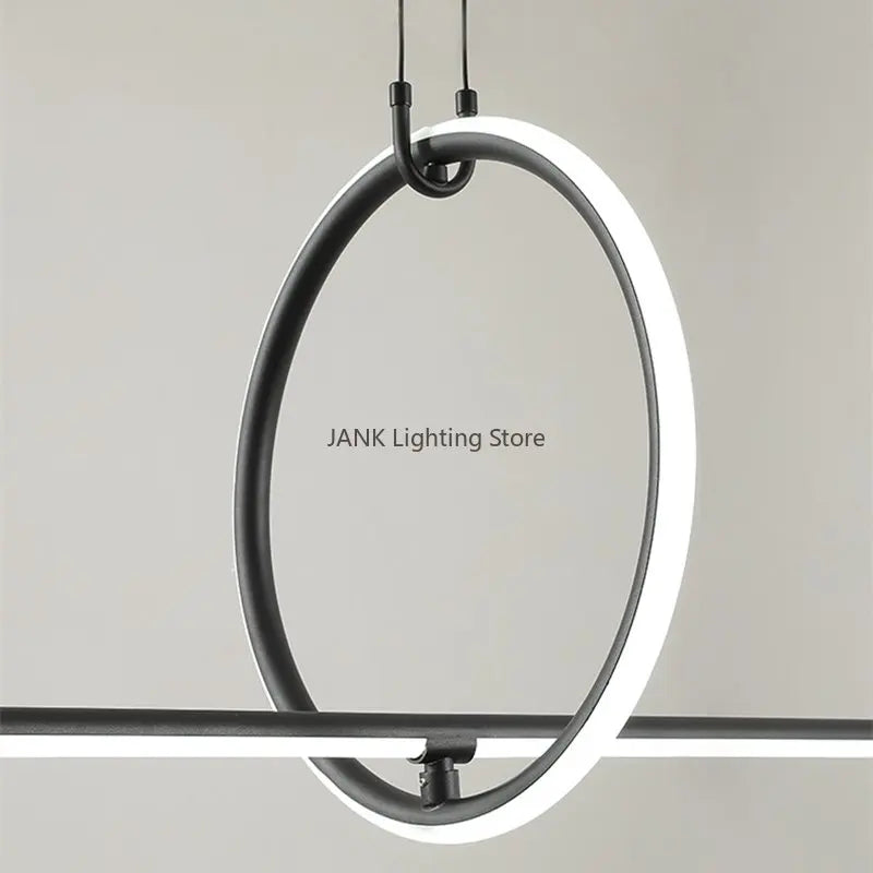 DecorBites™ LED Geometric Pendant Lights for Modern Living Room Decor