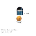 DecorBites™ Blue Glass Wall Lamp: Luxury Room Decor Light Fixture