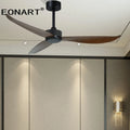 DecorBites™ 46" Plastic Blade Ceiling Fan with Remote Control for Living Room