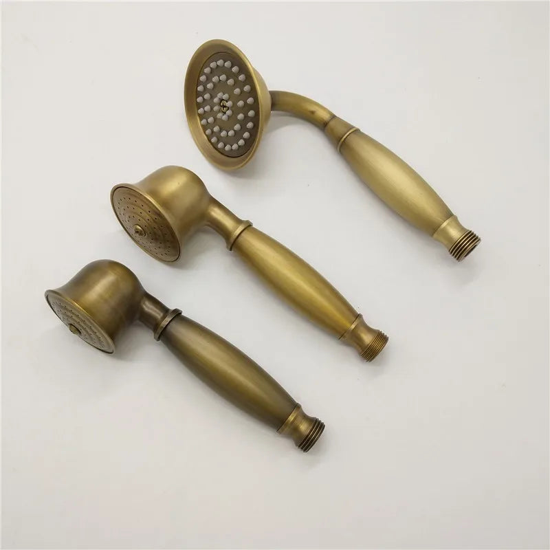 DecorBites™ Antique Handheld Shower Head Holder Plumbing Hose Bidet Sprayer Stand