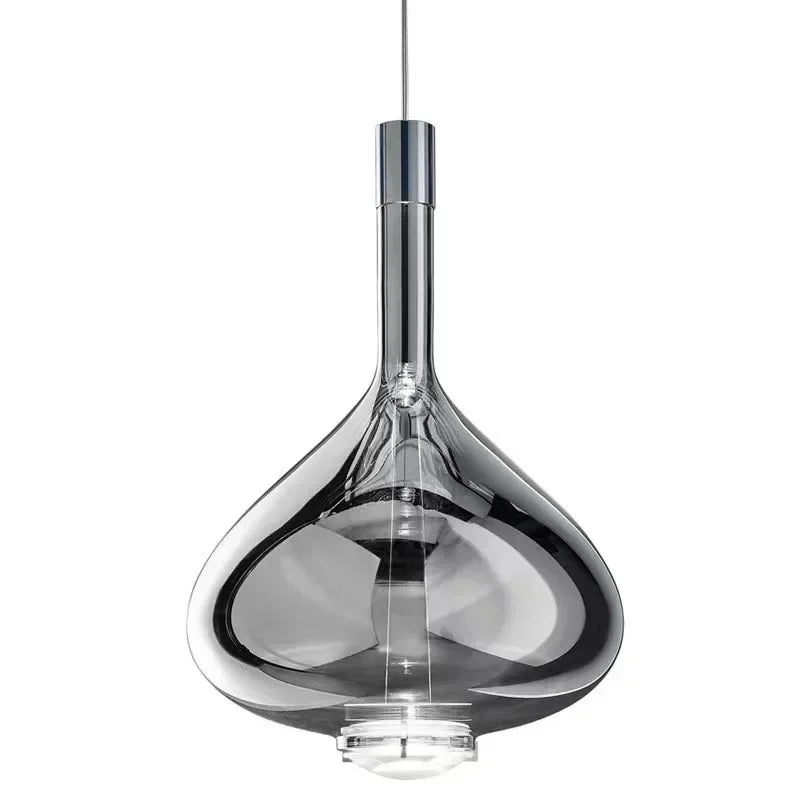 DecorBites™ LED Glass Pendant Lamp: Hotel Kitchen Restaurant Bar Chandeliers Lighting