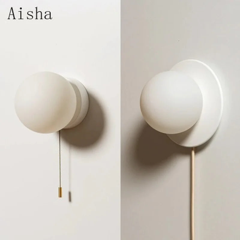 DecorBites™ Ball Wall Light: Modern Creative Bedroom Lamp for Living Room Hotel Decor