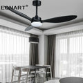 DecorBites™ 52" Fashion Plastic Blade Ceiling Fan with Lamp and Remote Control