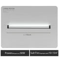 DecorBites™ Black Bar Linear Wall Light for Living and Dining Room Lighting