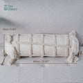 DecorBites™ Boho Tufted Tassel Lumbar Throw Pillow