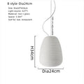 DecorBites™ Glass Cocoon Pendant Light for Kitchen Dining Study Room, LED Hanging Lamp
