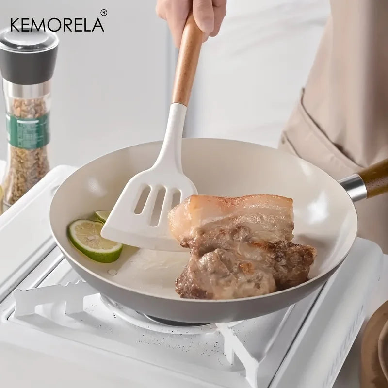 DecorBites™ 14-Piece Silicone Kitchen Utensil Set with Storage Box | Heat-Resistant Cooking Tools