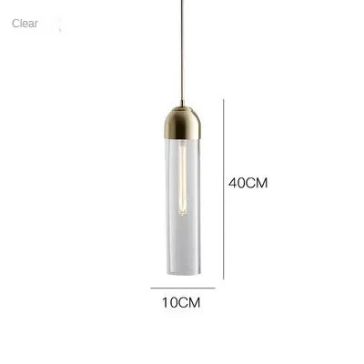 DecorBites™ LED Green Glass Pendant Lamp for Kitchen Bar Decor - Hanging Chandeliers Lighting
