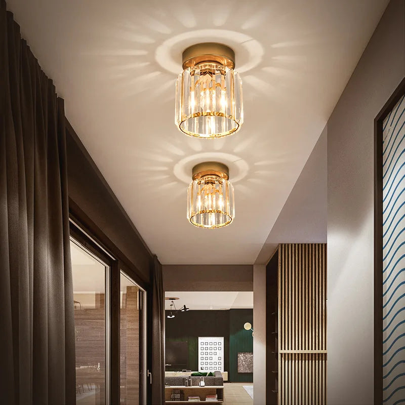 DecorBites™ Gold Iron Cage Ceiling Light Modern Nordic Decor Retro Loft Fixture E27