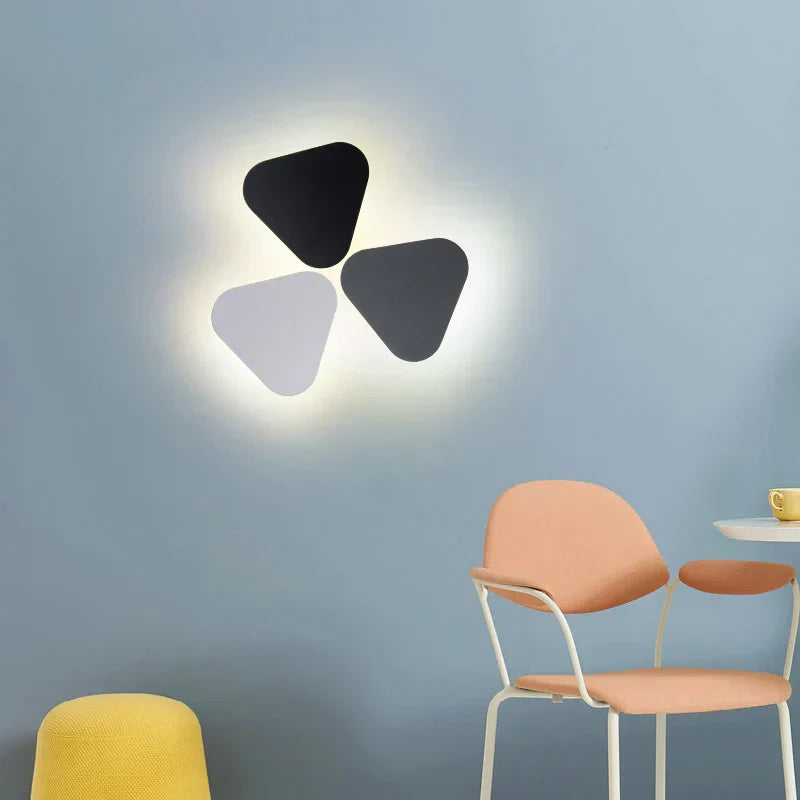 DecorBites™ LED Round Touch Wall Lamps for Bedroom & Aisle Decor