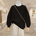 Low-key Style Quarter Zip Pullover Y2k Stand Collar Embroidered Hoodies Sweatshirt Mens Oversize Sweatshirt Hoodie K Pop Clothes