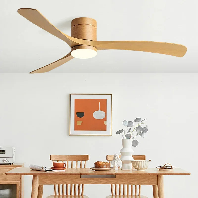 DecorBites™ 46-Inch Modern Black Ceiling Fan Light with Remote Control